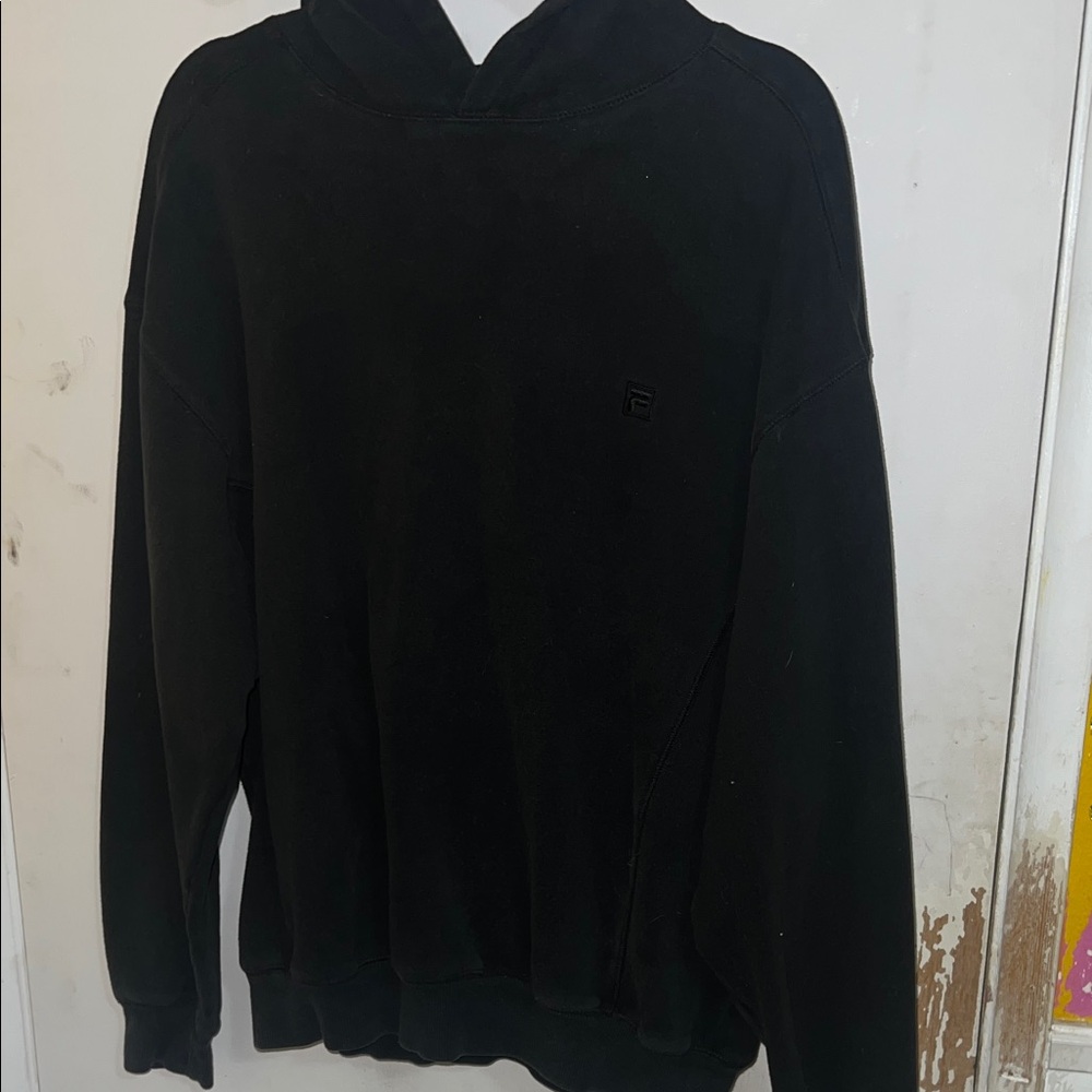 Fila Black Hoodie Jacket